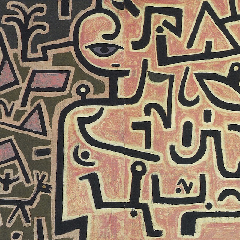 Ausschnitt aus Paul Klee: Vorhaben (1938)